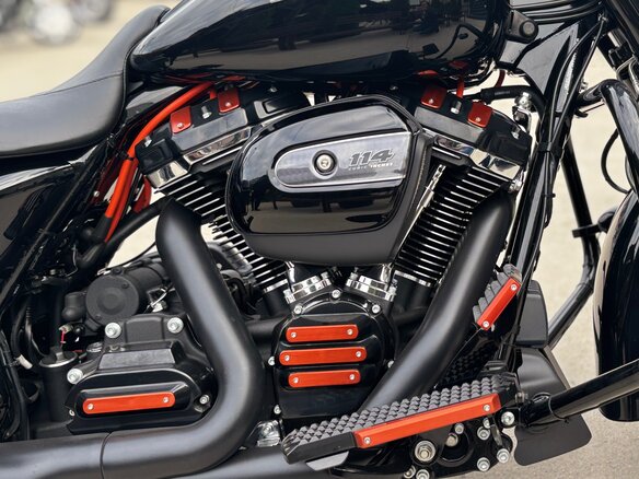2020 Harley-Davidson Road King, чёрный, 3300000 рублей - вид 8