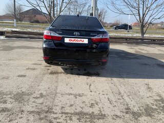 2016 Toyota Camry VII (XV50) Рестайлинг, чёрный, 1750000 рублей, вид 3