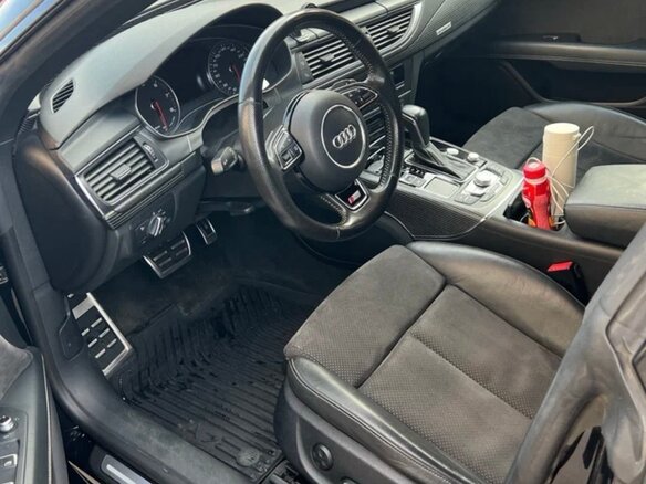 2014 Audi A7 I (4G) Рестайлинг, чёрный, 3000000 рублей - вид 6