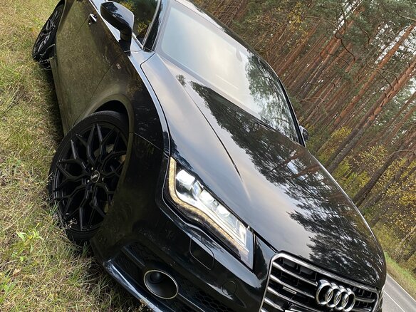 2012 Audi A7 I (4G), чёрный, 1750000 рублей - вид 4