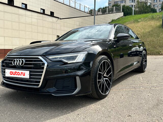 2020 Audi A6 45 TFSI V (C8), чёрный, 5490000 рублей, вид 1