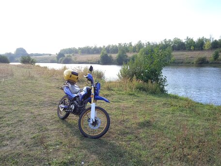 2014 Wels ZT250-XT, синий, 82000 рублей, вид 1