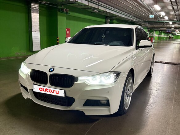 2016 BMW 3 серии 320i xDrive VI (F3x) Рестайлинг, белый, 1700000 рублей