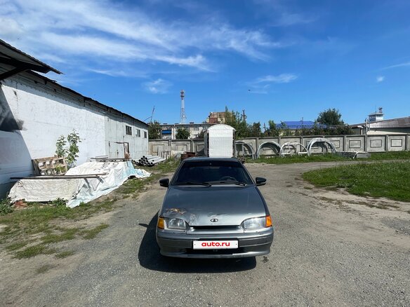 2007 Lada (ВАЗ) 2114, серый, 75000 рублей