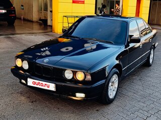 1988 BMW 5 серии 525i III (E34), чёрный, 255000 рублей, вид 1