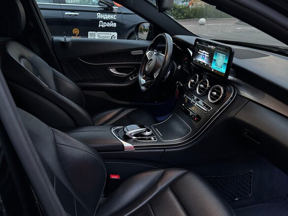 2018 Mercedes-Benz C-Класс 200 IV (W205), чёрный - вид 4
