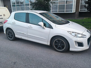 2012 Peugeot 308 I Рестайлинг, белый, 330000 рублей, вид 3