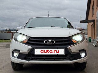 2019 Lada (ВАЗ) Granta I Рестайлинг, белый, 600000 рублей, вид 3