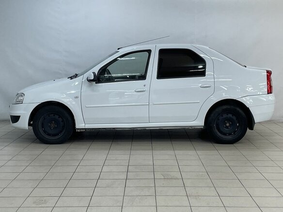 2010 Renault Logan I Рестайлинг, белый - вид 9