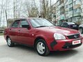 2007 Lada (ВАЗ) Priora I, красный, 350000 рублей - вид 2