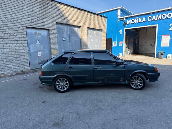 2007 Lada (ВАЗ) 2114, зелёный - вид 3