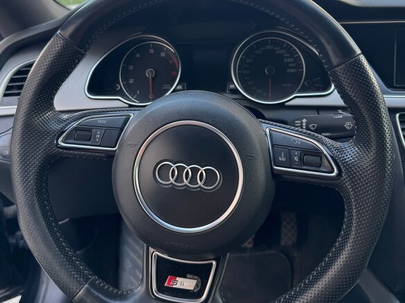 2014 Audi A5 I (8T) Рестайлинг, чёрный