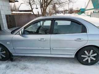 2008 Hyundai Sonata ТагАЗ IV (EF) Рестайлинг, серебристый, 549000 рублей, вид 2
