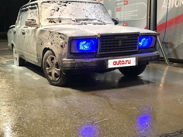 2004 Lada (ВАЗ) 2107, фиолетовый, 160000 рублей - вид 6