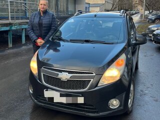 2011 Chevrolet Spark III, чёрный, 660000 рублей, вид 2