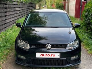 2017 Volkswagen Polo V Рестайлинг, чёрный, 1000000 рублей, вид 4