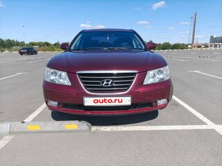 2008 Hyundai Sonata V (NF) Рестайлинг, пурпурный, 630000 рублей, вид 2