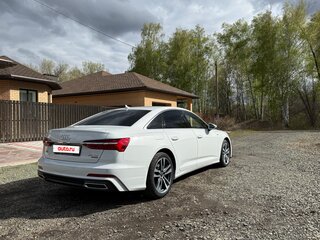 2020 Audi A6 45 TDI V (C8), белый, 4700000 рублей, вид 5