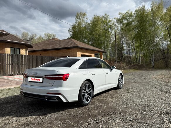 2020 Audi A6 45 TDI V (C8), белый - вид 4