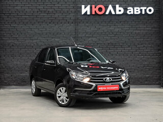 2022 Lada (ВАЗ) Granta I Рестайлинг, чёрный, 670000 рублей, вид 3
