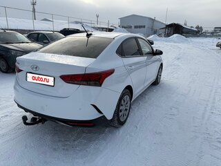 2021 Hyundai Solaris II Рестайлинг, белый, 1650000 рублей, вид 4