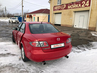 2007 Mazda 6 I (GG) Рестайлинг, красный, 670000 рублей, вид 4