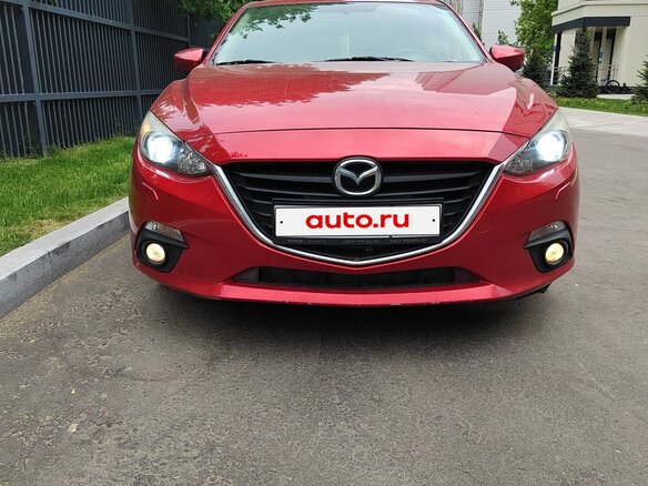 2014 Mazda 3 III (BM), пурпурный, 1470000 рублей - вид 2