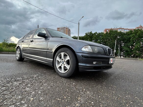 2001 BMW 3 серии 316i IV (E46), серый, 450000 рублей - вид 14