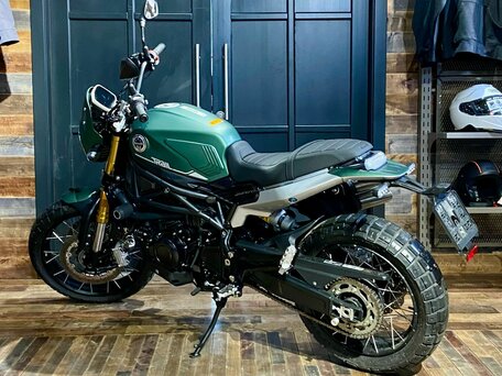 2023 Benelli Leoncino 800 Trail, зелёный, 680000 рублей, вид 3