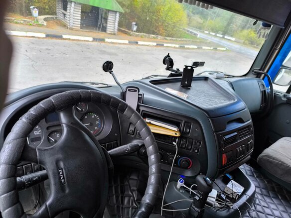 2006 DAF 95XF, белый - вид 8