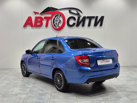 2019 Lada (ВАЗ) Granta I Рестайлинг, синий, 650000 рублей, вид 5