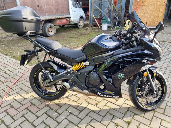 2012 Kawasaki ER-6F (Ninja 650R), чёрный, 519000 рублей - вид 12