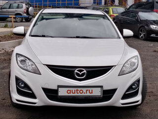 2011 Mazda 6 II (GH) Рестайлинг, белый, 1000000 рублей, вид 2