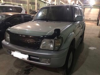 1996 Toyota Land Cruiser Prado 90 Series, белый, 1350000 рублей, вид 1