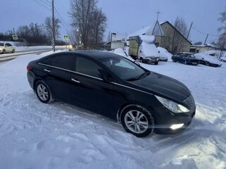 2012 Hyundai Sonata VI (YF), чёрный, 1100000 рублей, вид 5