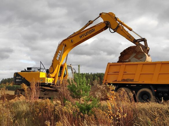 2008 Hyundai R290LC, жёлтый, 7525593 рублей - вид 1