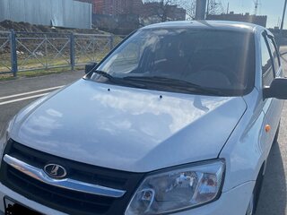 2014 Lada (ВАЗ) Granta I, белый, 370000 рублей, вид 1