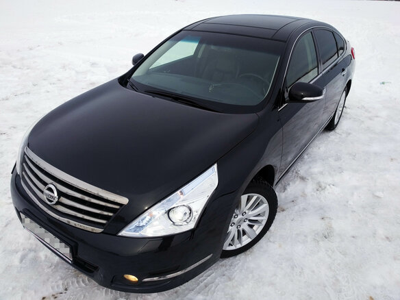 2011 Nissan Teana II (J32) Рестайлинг, чёрный - вид 17