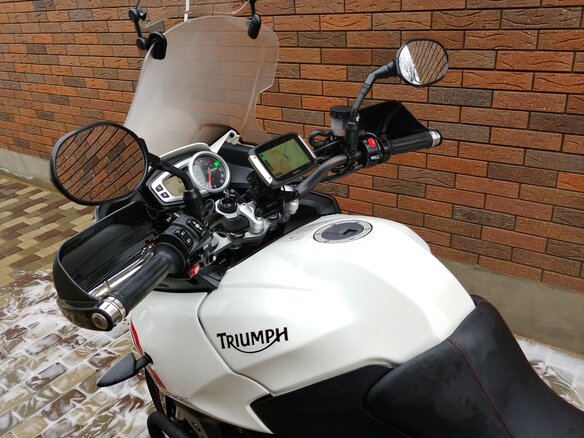 2013 Triumph Tiger 1050, белый - вид 6