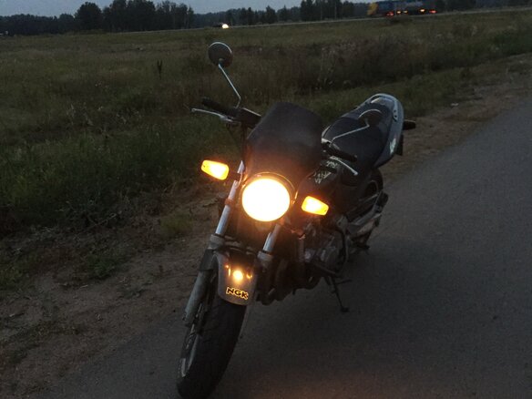 1998 Honda CB 600F Hornet, чёрный, 325000 рублей - вид 20