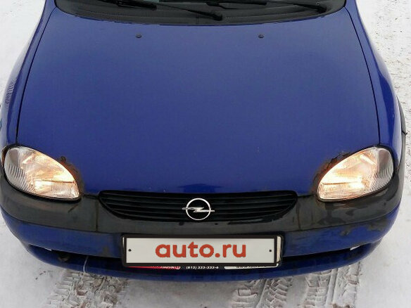 1999 Opel Corsa B, синий - вид 15