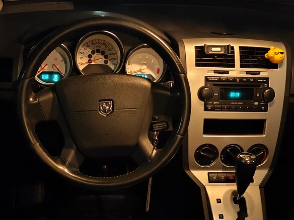 2008 Dodge Caliber I, чёрный, 450000 рублей - вид 12