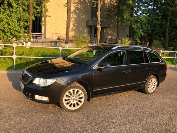2012 Skoda Superb II, чёрный - вид 17