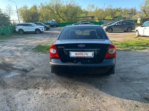2007 Ford Focus II, чёрный, 580000 рублей - вид 3