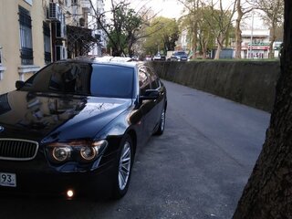 2004 BMW 7 серии 735i IV (E65/E66), чёрный, 800000 рублей, вид 1