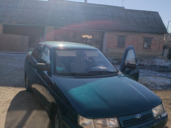 2001 Lada (ВАЗ) 2110, зелёный, 160000 рублей - вид 1
