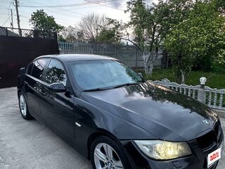 2008 BMW 3 серии 318i V (E90/E91/E92/E93), чёрный, 1150000 рублей, вид 1