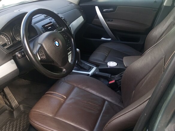 2007 BMW X3 30i I (E83) Рестайлинг, зелёный, 900000 рублей - вид 7