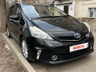 2014 Toyota Prius Alpha I (ZVW40/41), чёрный, 1200000 рублей, вид 2