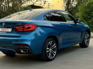 2018 BMW X6 30d II (F16), голубой, 5450000 рублей, вид 5